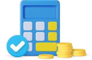 3d calculator icon png