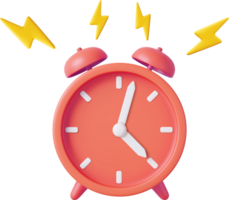 reloj despertador 3d png