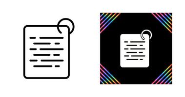 Document Vector Icon