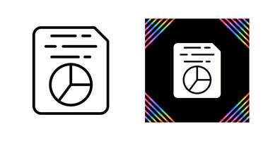Document Insert Diagram Vector Icon