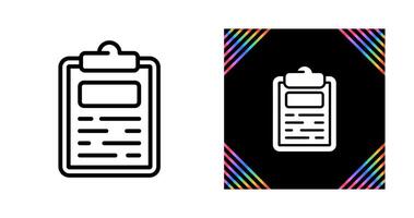 Clipboard Vector Icon