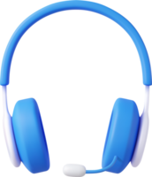 3d auriculares con dinámica png