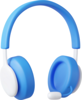 3d auriculares con dinámica png