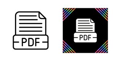 Document Formate Vector Icon