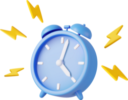 3d alarm clock png