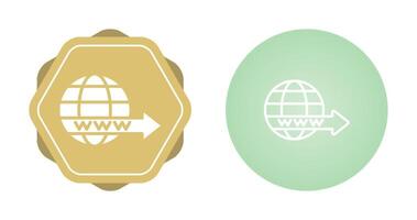 Domain Forwarding Vector Icon