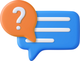 3d FAQ Symbol, png