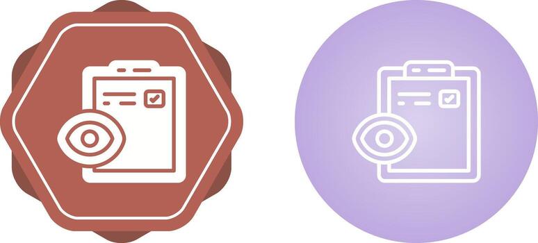 icono de vector de documento