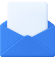 Envelope with paper documents icon. png