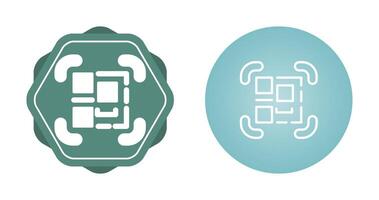 QR Code Scanner Vector Icon