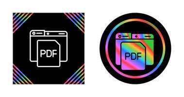 Pdf Vector Icon