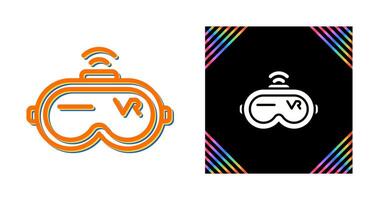 Virtual Reality Headset Vector Icon