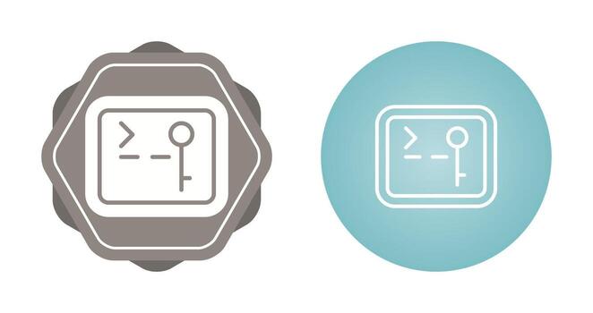 SSH Access Vector Icon