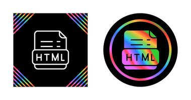 Html Vector Icon