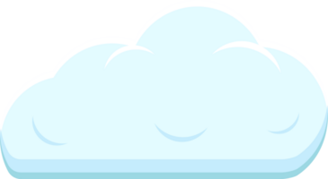 Set of blue sky, clouds. png