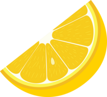 fresco limão fatias png