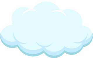 Set of blue sky, clouds. png