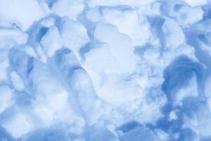 cold white snow natural background photo