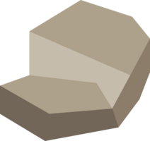 Rock stone icon png