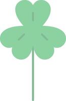 Clover Flat Light Icon vector