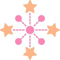 Fireworks Flat Light Icon vector