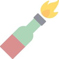 Molotov Flat Light Icon vector