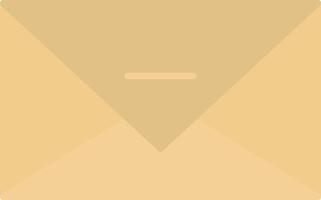 Email Flat Light Icon vector