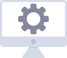 System Flat Light Icon vector