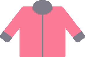 Driver Jacket Flat Light Icon vector