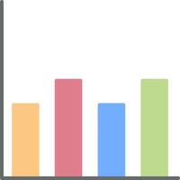 Diagram Flat Light Icon vector
