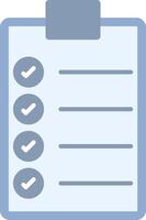 To Do List Flat Light Icon vector