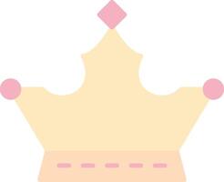 Monarchy Flat Light Icon vector