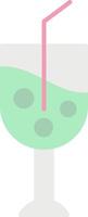 Goblet Flat Light Icon vector