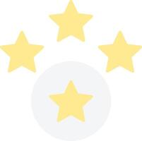 Rating Flat Light Icon vector