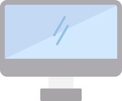 Computer Flat Light Icon vector