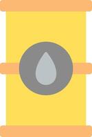 Barrel Flat Light Icon vector