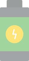 Battery Flat Light Icon vector