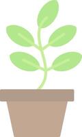 Plant Flat Light Icon vector