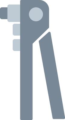Riveter Flat Light Icon