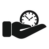 Care late work icon simple vector. Home rest vector