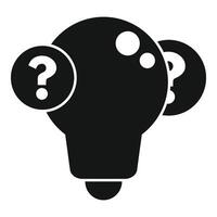 Choice object icon simple vector. Business arrow vector