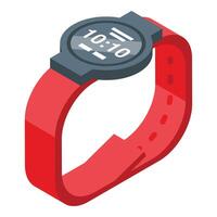 Gps tracker icon isometric vector. App phone vector