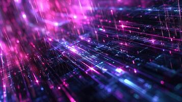 AI generated abstract backgrounds Abstract matrix like background photo