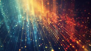 AI generated abstract backgrounds Abstract matrix like background photo
