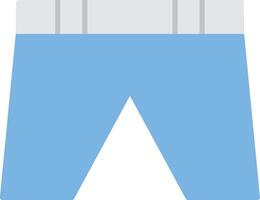 Shorts Flat Light Icon vector