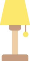 Lamp Flat Light Icon vector