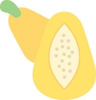 PawPaw Flat Light Icon vector