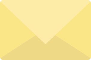 Email Flat Light Icon vector