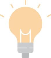Get Ideas Flat Light Icon vector
