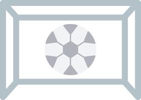 Goalie Flat Light Icon vector